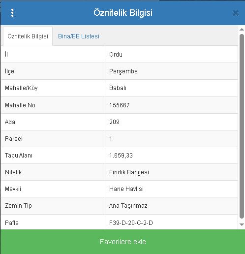 PERŞEMBE BABALI FINDIK BAHÇESİ